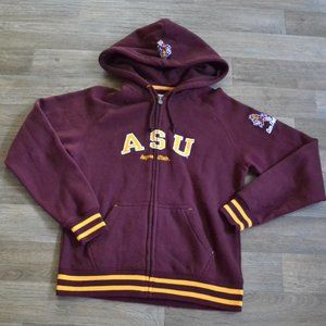 NWOT ASU Arizona State University Women's Champion Varsity Zip-up Sweatshirt M